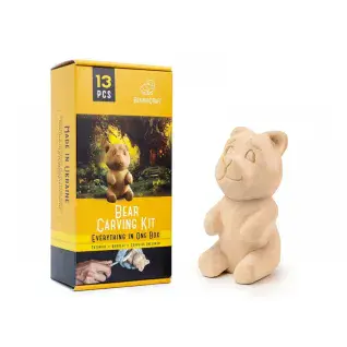 Beavercraft DIY05 Bear Wood Carving Kit