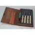 BeaverCraft S07 Gift Set - 6 Piece Starter Wood Carving Set In A Book Case