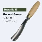 Curved Gouges Sweep No 20