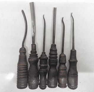 Early Addis Carving Tools.