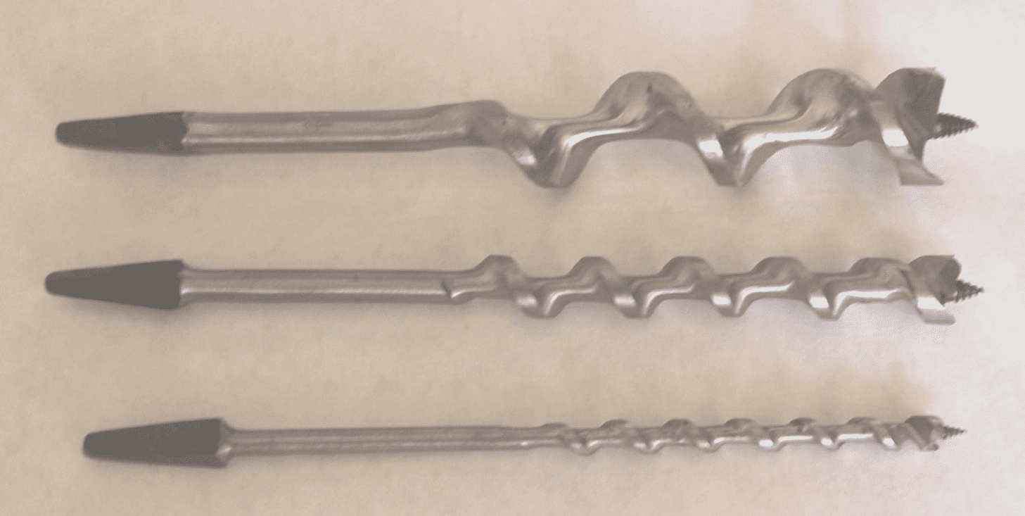 NEW FOOTPRINT IRWIN PATTERN AUGERS