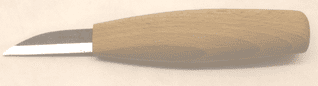 Ray Iles Whittling Knife - Straight Edge