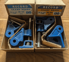 Record 130 Cramp Heads - Set of 4