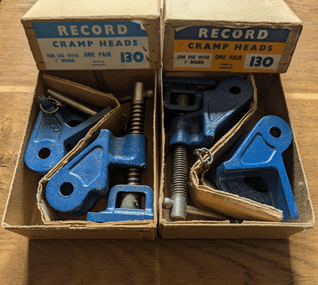 Record 130 Cramp Heads - Set of 4