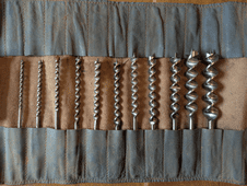 Set of 11 Jennings Pattern Augers - Unmatched Set