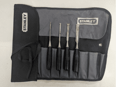 Set of 4 Stanley Bevel Edge Chisels