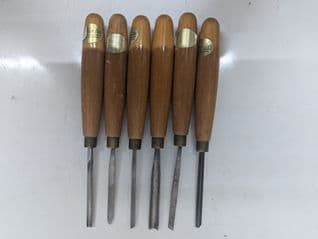 Set of Ashley Iles Minature Turning Tools