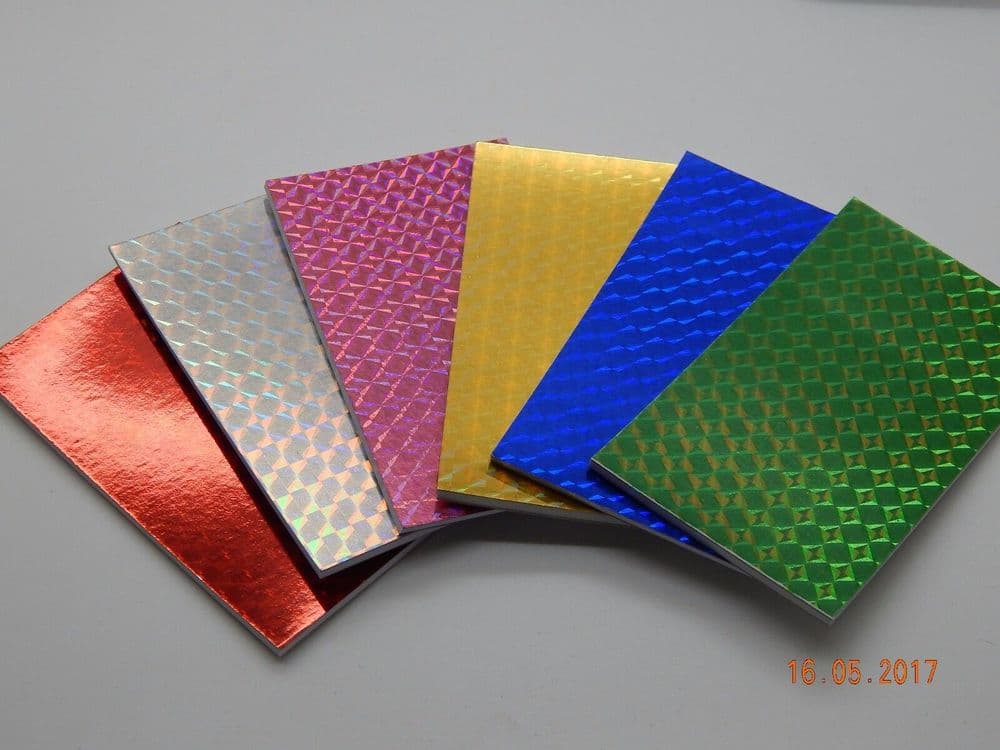 6 mixed Mini Hologram shiny Laser memo Note pad / Book Party Bag Choose