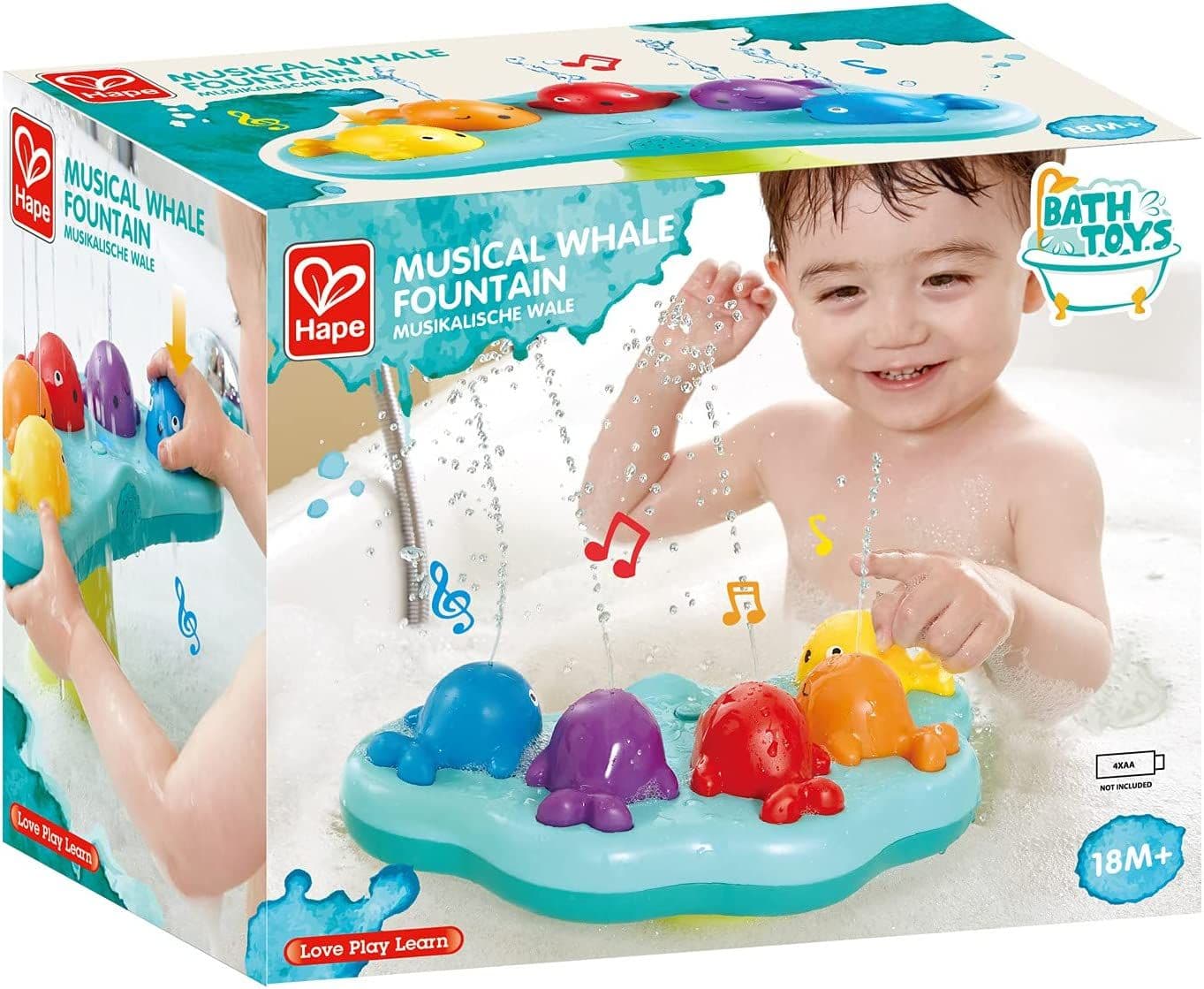 Bath Toy Hape Musical Whale Fountain
