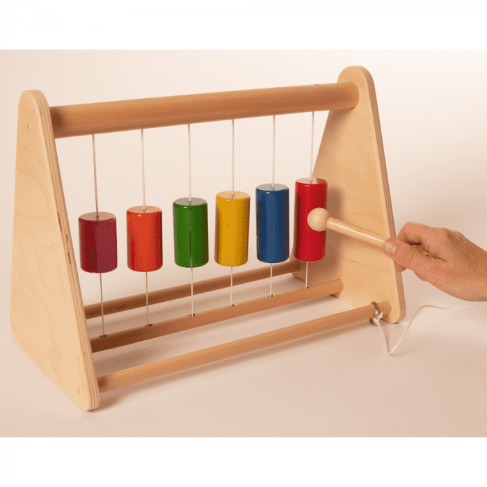 Chime Frame and Beater Wooden Sensory Toy
