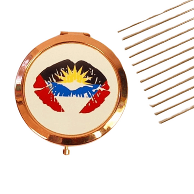 Antigua & Barbuda Compact Mirror