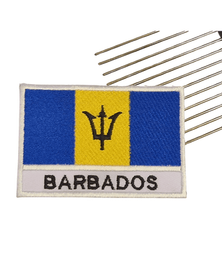 Barbados Iron-on Badge 1