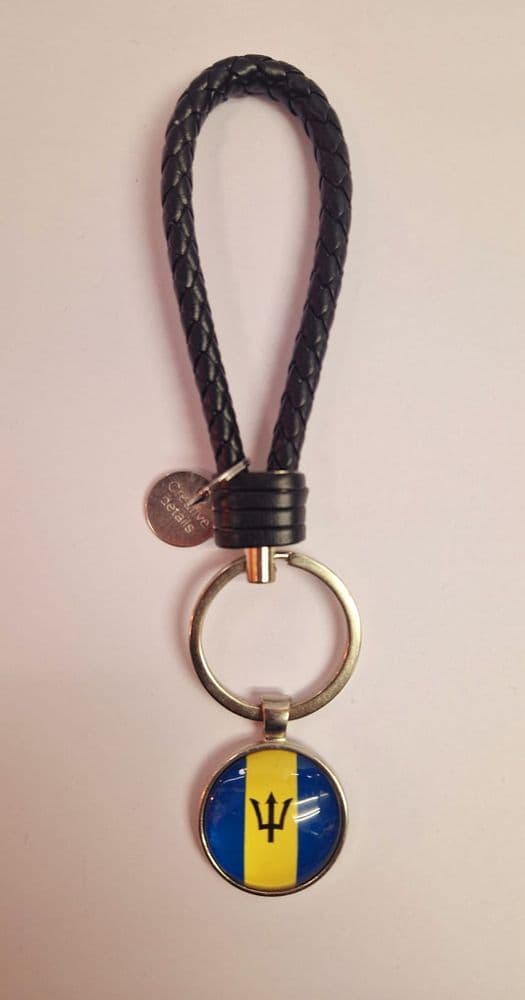 Barbados Keyring