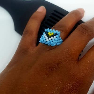 Beaded Ring St Lucia