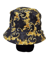 Black & Gold Design Bucket Hat