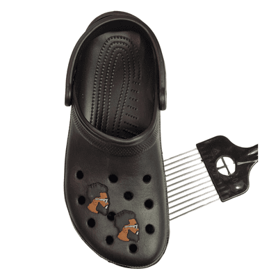 Black Man Shoe Charm 2