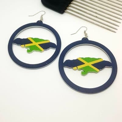 Circle Jamaica Earrings