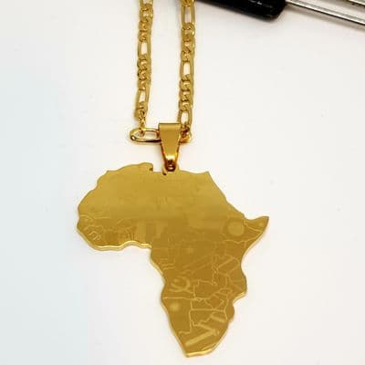 Countries of Africa Chain & Pendant
