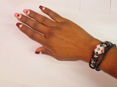 Dominican Republic Leather Bracelet