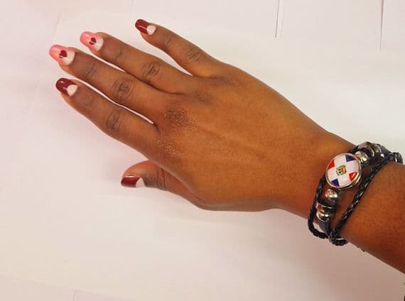 Dominican Republic Leather Bracelet