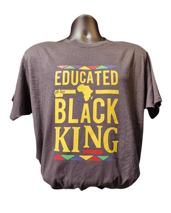 Educated Black King T-Shirt