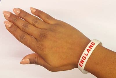 England Rubber Bracelet