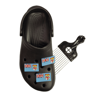 Fiji Flag Shoe Charm