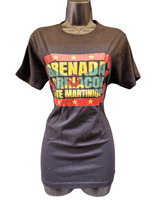 Grenada, Carriacou T-Shirt -Black