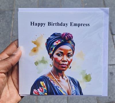 Happy Birthday Empress 2- Birthday Card