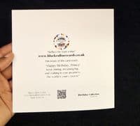 Happy Birthday Prince-Birthday Card