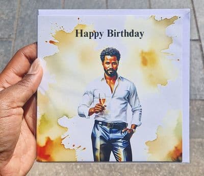 Happy Birthday (Young Man)- Greeting Card