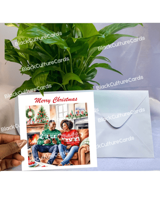 Happy Couple Christmas Card
