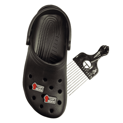 I Can't Breathe Shoe Charm