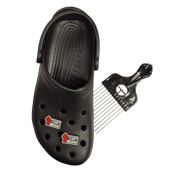 I Can't Breathe Shoe Charm