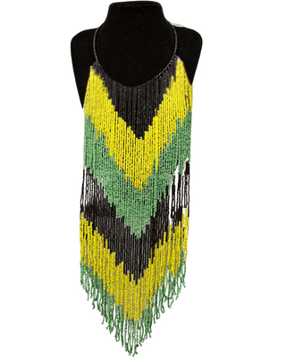 Jamaica Long Beaded Necklace