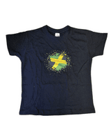 Jamaica Splash T-Shirt-Black