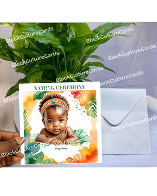 Naming Ceremony Greeting Card