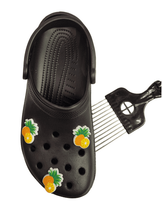 Pineapple Shoe Charm