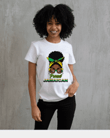 Proud Jamaican T-Shirt -(White)