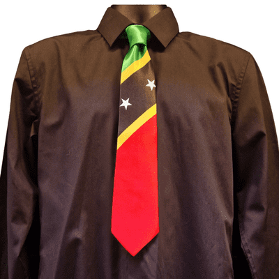 St Kitts & Nevis Flag Ties