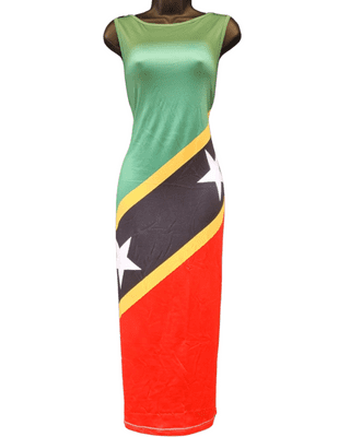 St. Kitts & Nevis Dress (Two Straps)