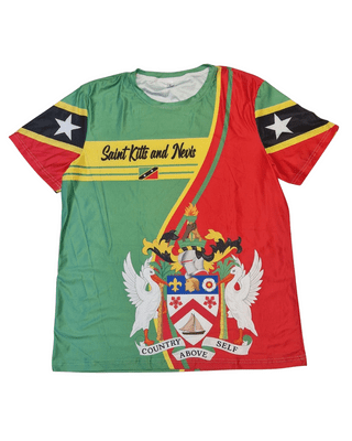 St. Kitts & Nevis Flag T-Shirt 1