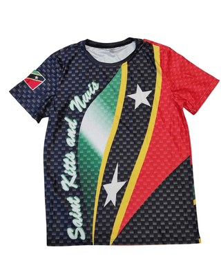St. Kitts & Nevis Flag T-Shirt 2
