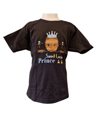 St.Lucia Children's T-Shirt Boys-Black
