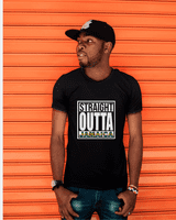 Straight Outta Jamaica T-Shirt (Black)