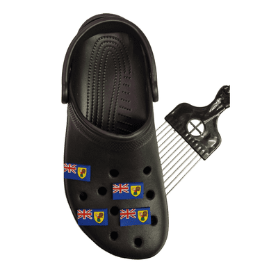 Turks and Caicos Flag Shoe Charm