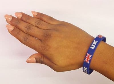 United Kingdom Rubber Bracelet