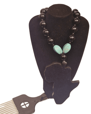 Wooden Africa Chain and Pendant
