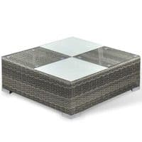 6 Piece Garden Lounge Set with Cushions Poly Rattan - Available In 3 Colours