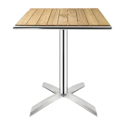 Ash Top Square Flip-top Table 600mm